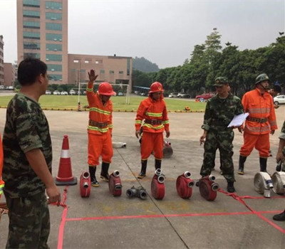 一哥装饰胶参加119消防安全日活动2